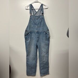 NWOT We The Free Straight Leg Denim Overalls Size 30
